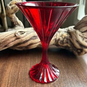 Red martini glass Park Lane by MIKASA